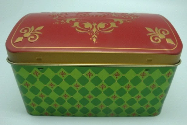 Embossing Antique Style Tin Music Box