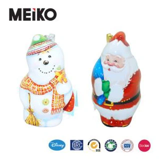 Christmas Khoom Plig Thiab Khoom Qab Zib Tin Boxes