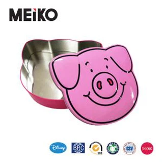 Pig Pape Pem Teem Box Tin